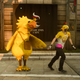The chocobo goes “kweh!”